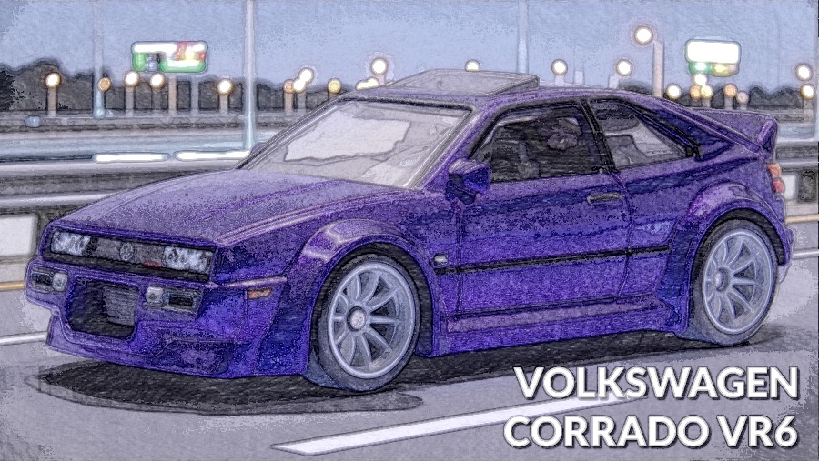 Hot Wheels VOLKSWAGEN CORRADO VR6 ホットウィール フォルクスワーゲン コラード