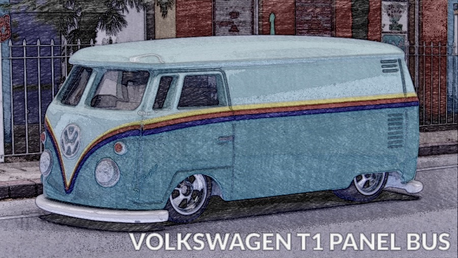 Hot Wheels VOLKSWAGEN T1 PANEL BUS ホットウィール フォルクスワーゲン T1 パネルバス