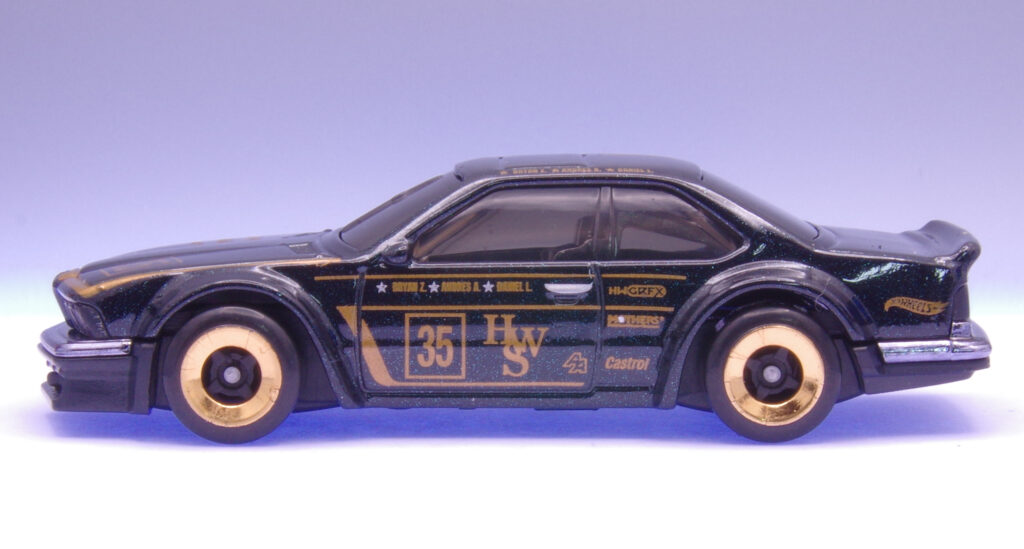Hot Wheels BMW 635 CSi レビュー