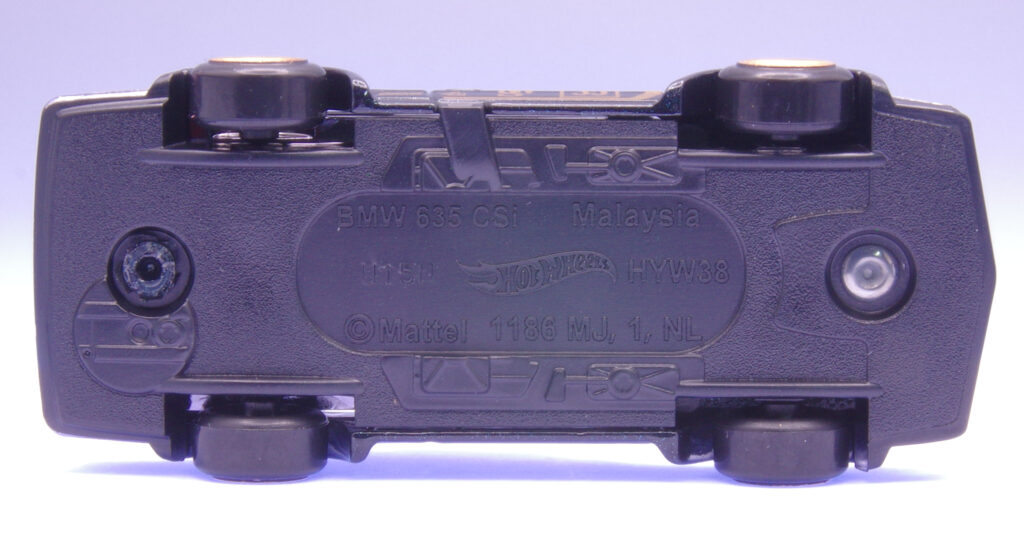 Hot Wheels BMW 635 CSi レビュー