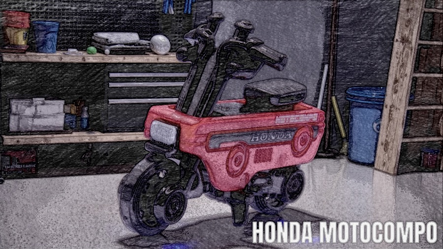 Hot Wheels HONDA MOTOCOMPO ホットウィール　ホンダ　モトコンポ