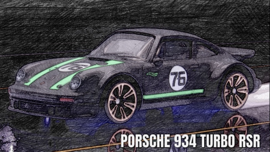 Hot Wheels NEON SPEEDERS PORSCHE 934 TURBO RSR ホットウィール ネオン・スピーダーズ ポルシェ 934 ターボ RSR