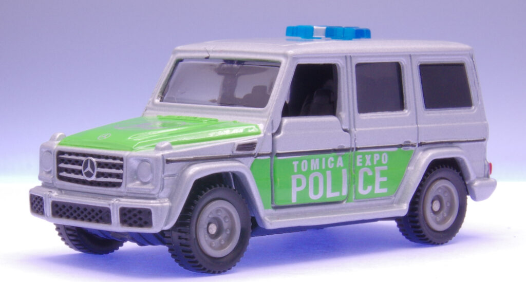 トミカイベントモデル No.19 メルセデスベンツ Gクラス トミカ博パトロールカー レビュー
