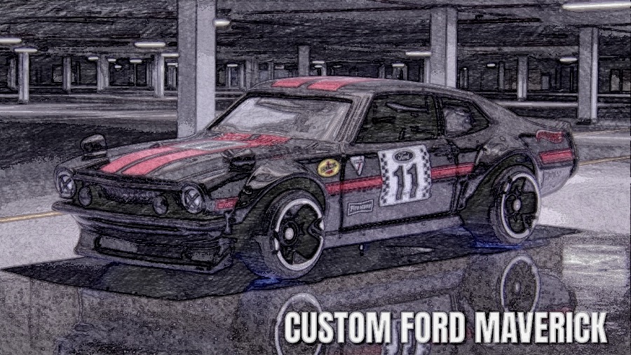 Hot Wheels CUSTOM FORD MAVERICK レビュー ホットウィール カスタム フォード マーベリック レビュー