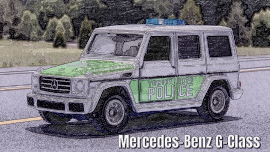 トミカイベントモデル No.19 メルセデスベンツ Gクラス トミカ博パトロールカー レビュー