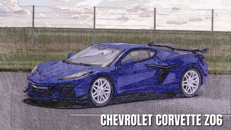 MINI-GT Chevrolet Corvette Z06 レビュー