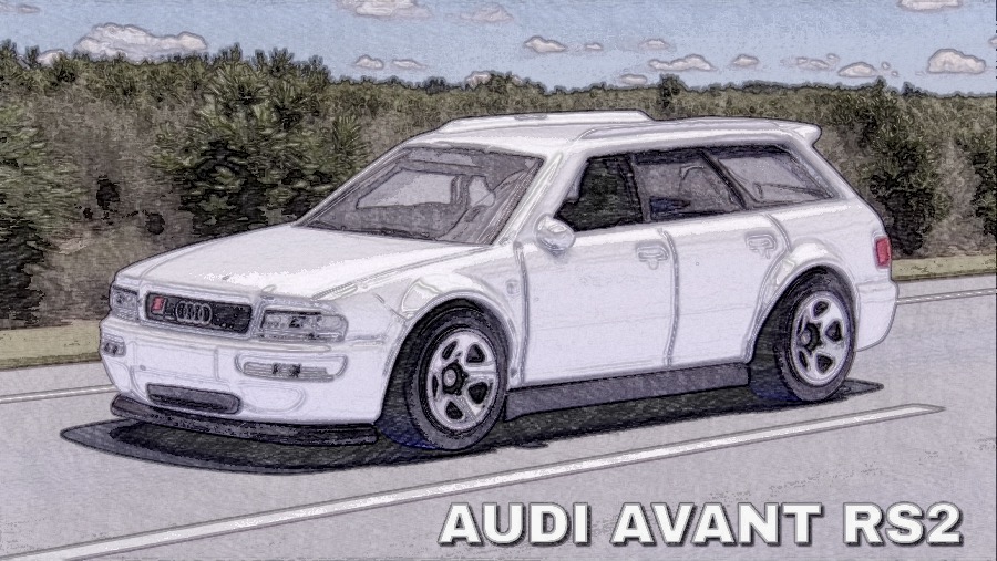 Hot Wheels '94 AUDI AVANT RS2 レビュー