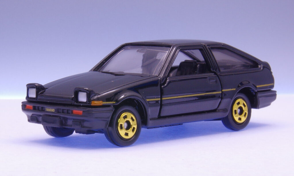 ヤマダデンキ オリジナルトミカ トヨタ AE86 スプリンタートレノ レビュー