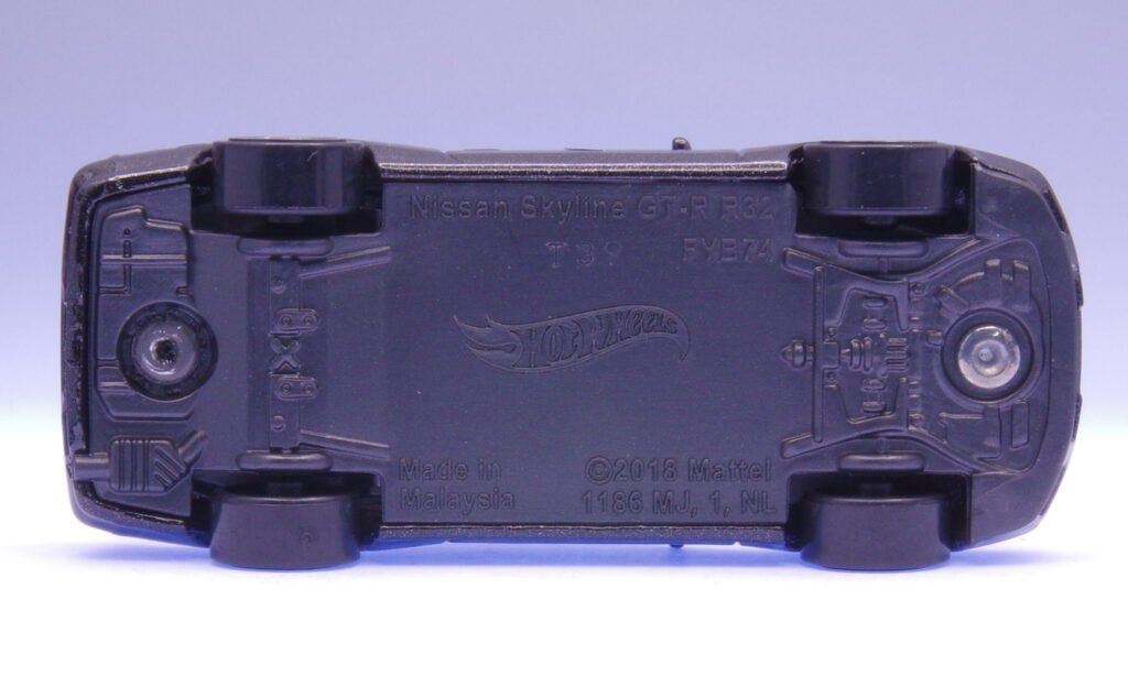 Hot Wheels NISSAN SKYLINE GT-R (BNR32) レビュー