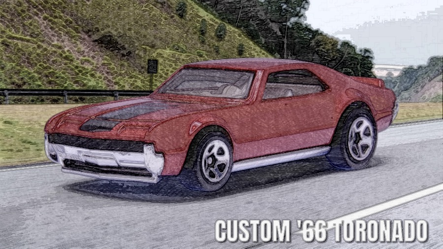 Hot Wheels CUSTOM '66 TORONADO レビュー