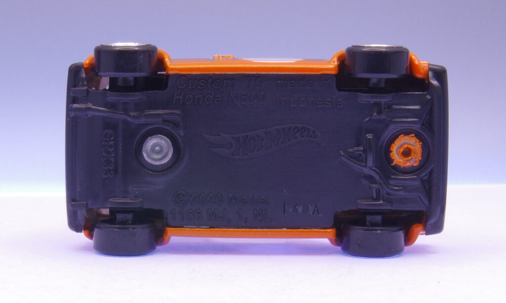 Hot Wheels ホットウィール  CUSTOM '70 HONDA ホンダ N600 レビュー