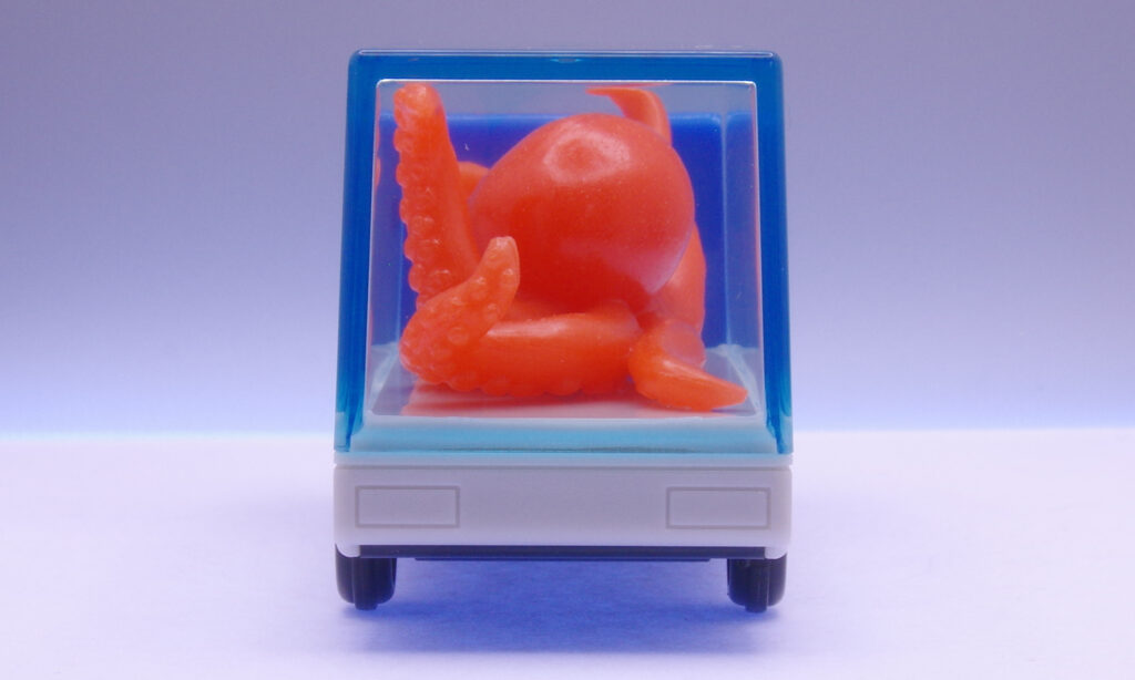 かっぱ寿司 キャンペーン トミカ トラック(暗いところでやさしく光るたこ) レビュー