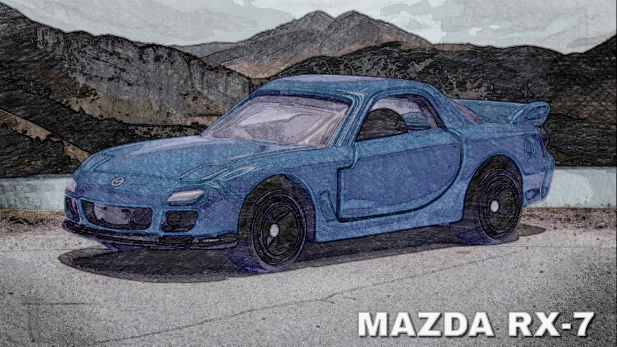 ローソン オリジナル トミカ マツダ RX-7 レビュー