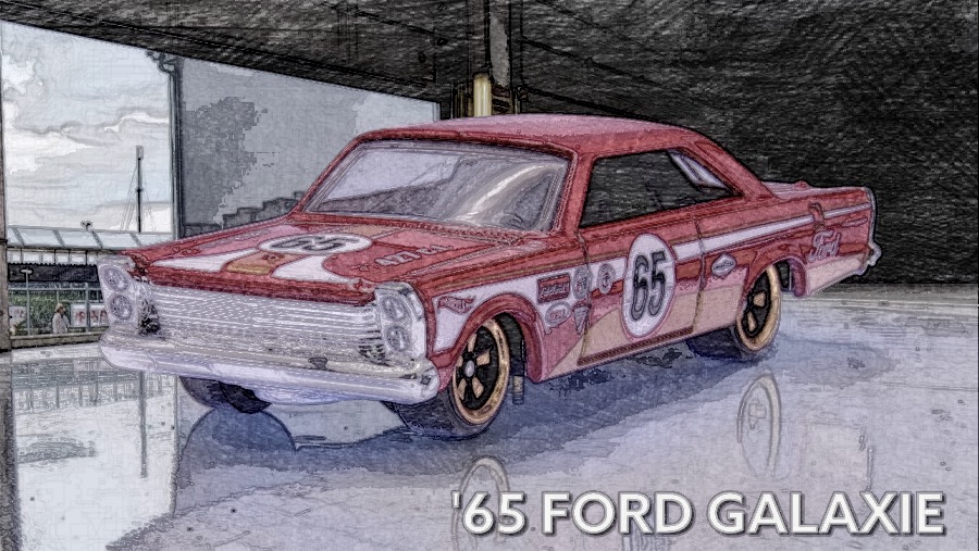 Hot Wheels '65 FORD GALAXIE レビュー ホットウィール '65 フォード ギャラクシー レビュー