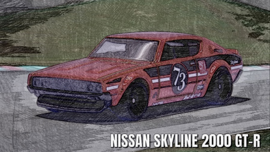 Hot Wheels NISSAN SKYLINE 2000 GT-R レビュー