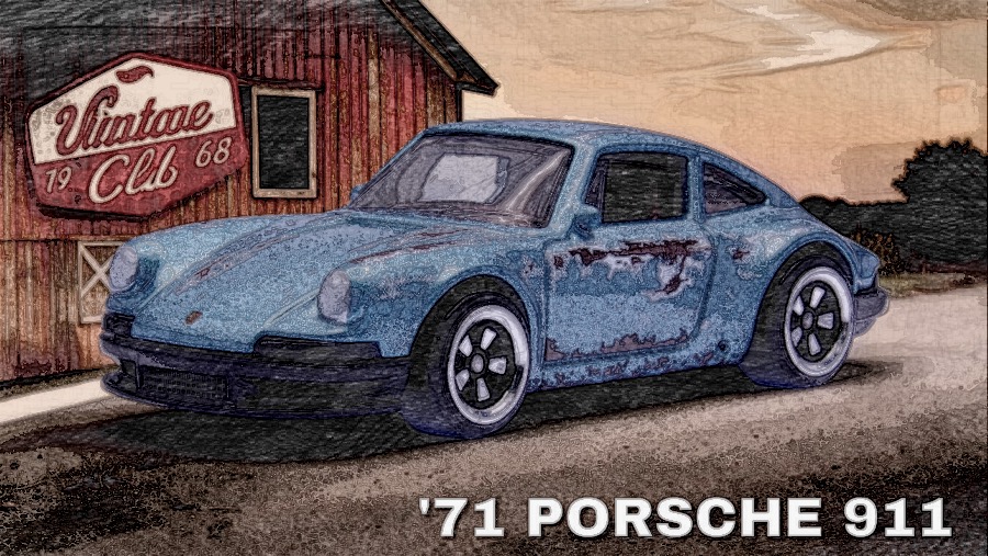 Hot Wheels '71 PORSCHE 911 レビュー