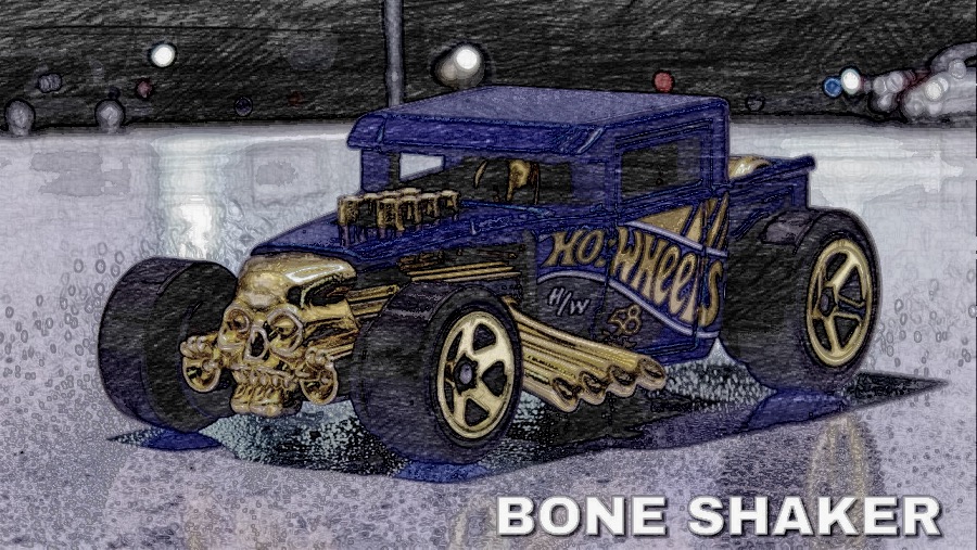 Hot Wheels BONE SHAKER レビュー