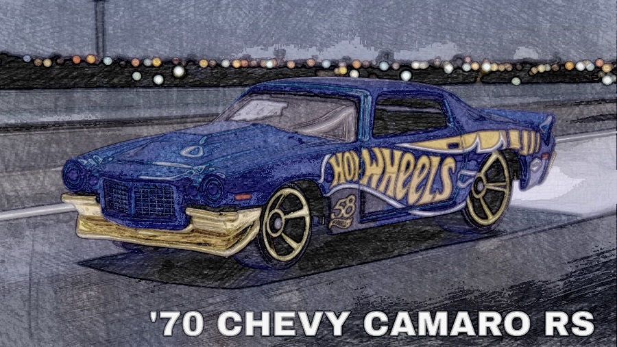 Hot Wheels '70 CHEVY CAMARO RS レビュー