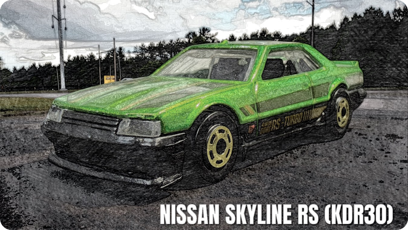 Hot Wheels NISSAN SKYLINE RS (KDR30) レビュー