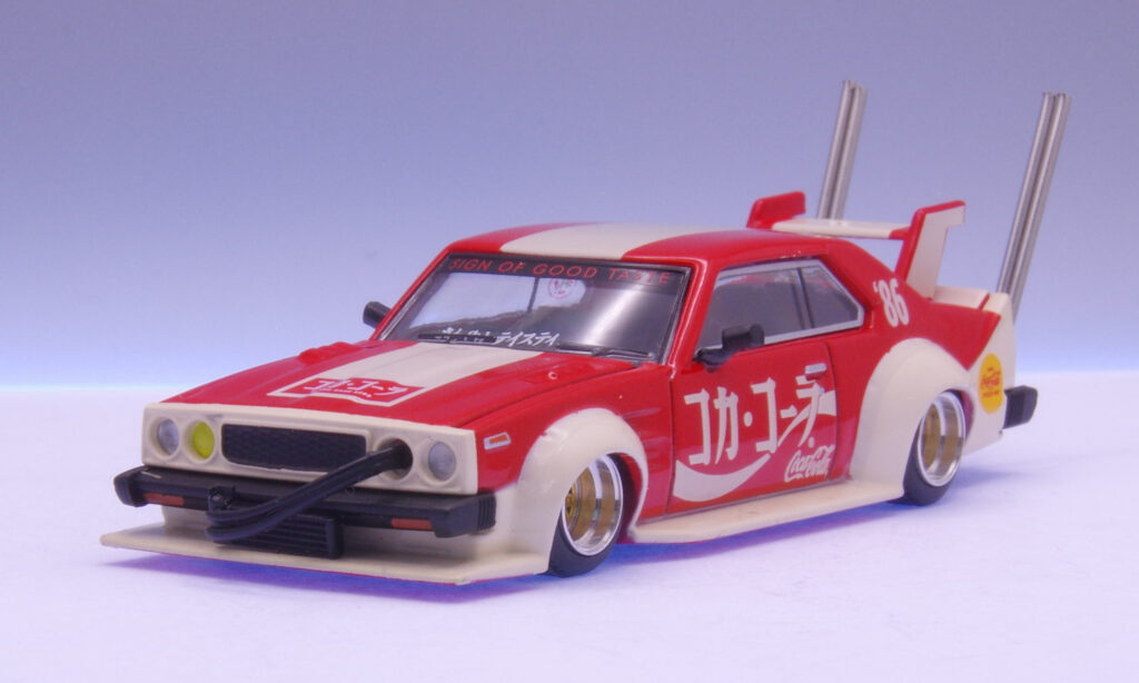 POPRACE SKYLINE C210 BOSOZOKU STYLE COCA COLA JP レビュー