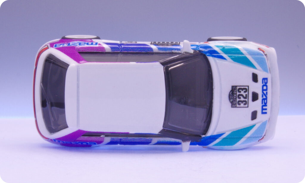Hot Wheels MAZDA 323 GTR レビュー