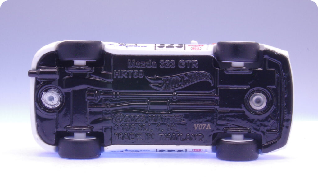 Hot Wheels MAZDA 323 GTR レビュー