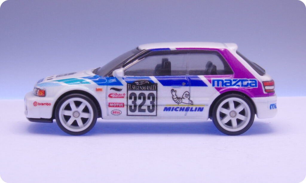 Hot Wheels MAZDA 323 GTR レビュー