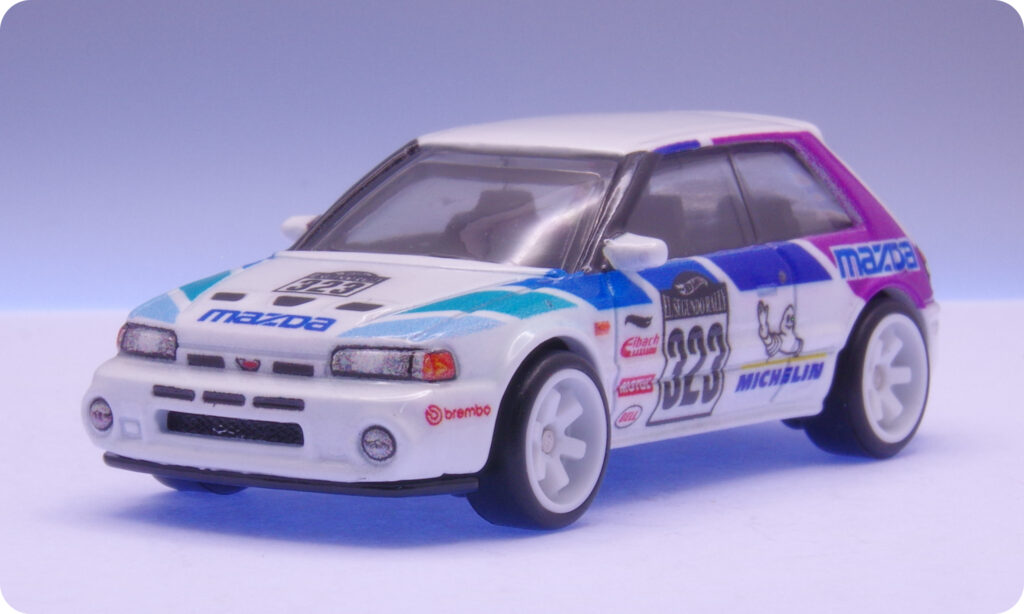 Hot Wheels MAZDA 323 GTR レビュー