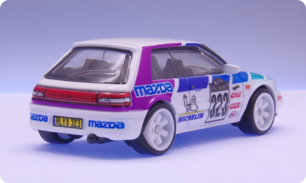 Hot Wheels MAZDA 323 GTR レビュー
