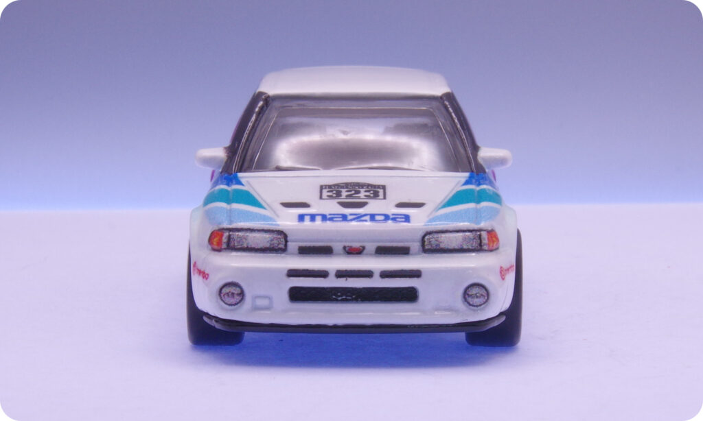 Hot Wheels MAZDA 323 GTR レビュー