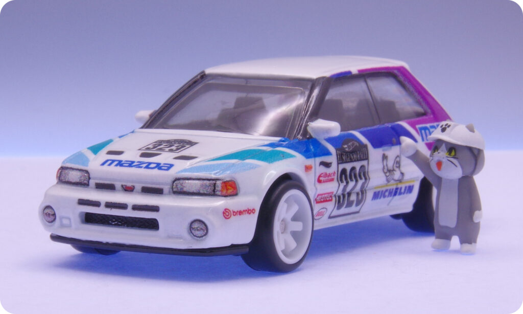Hot Wheels MAZDA 323 GTR レビュー