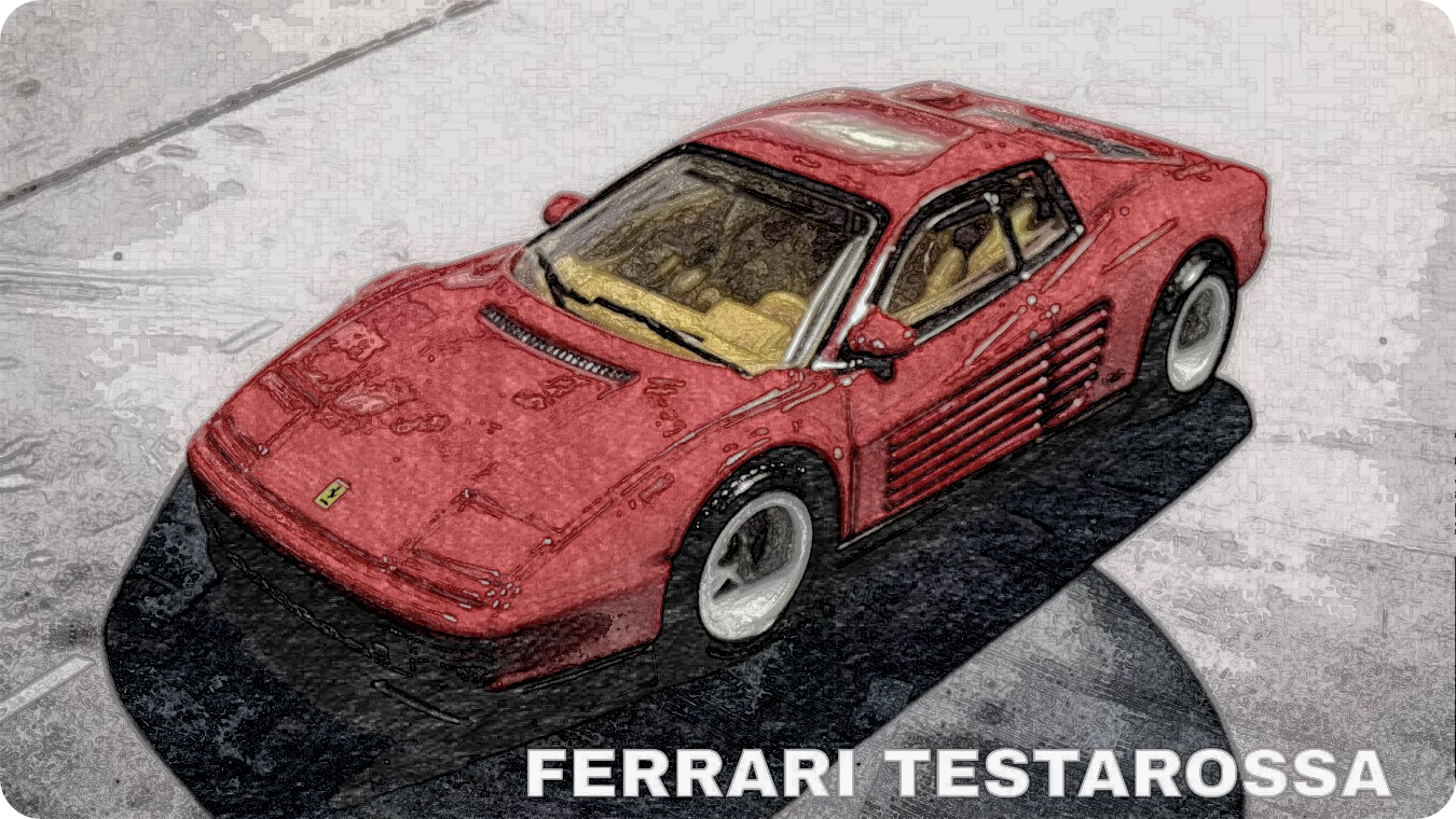 Hot Wheels FERRARI TESTAROSSA レビュー