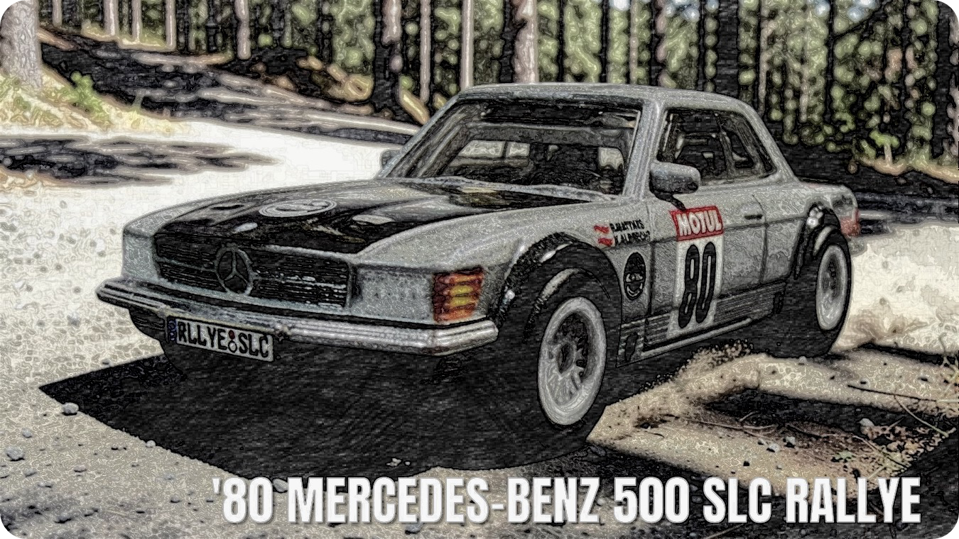 Hot Wheels '80 MERCEDES-BENZ 500 SLC RALLY レビュー