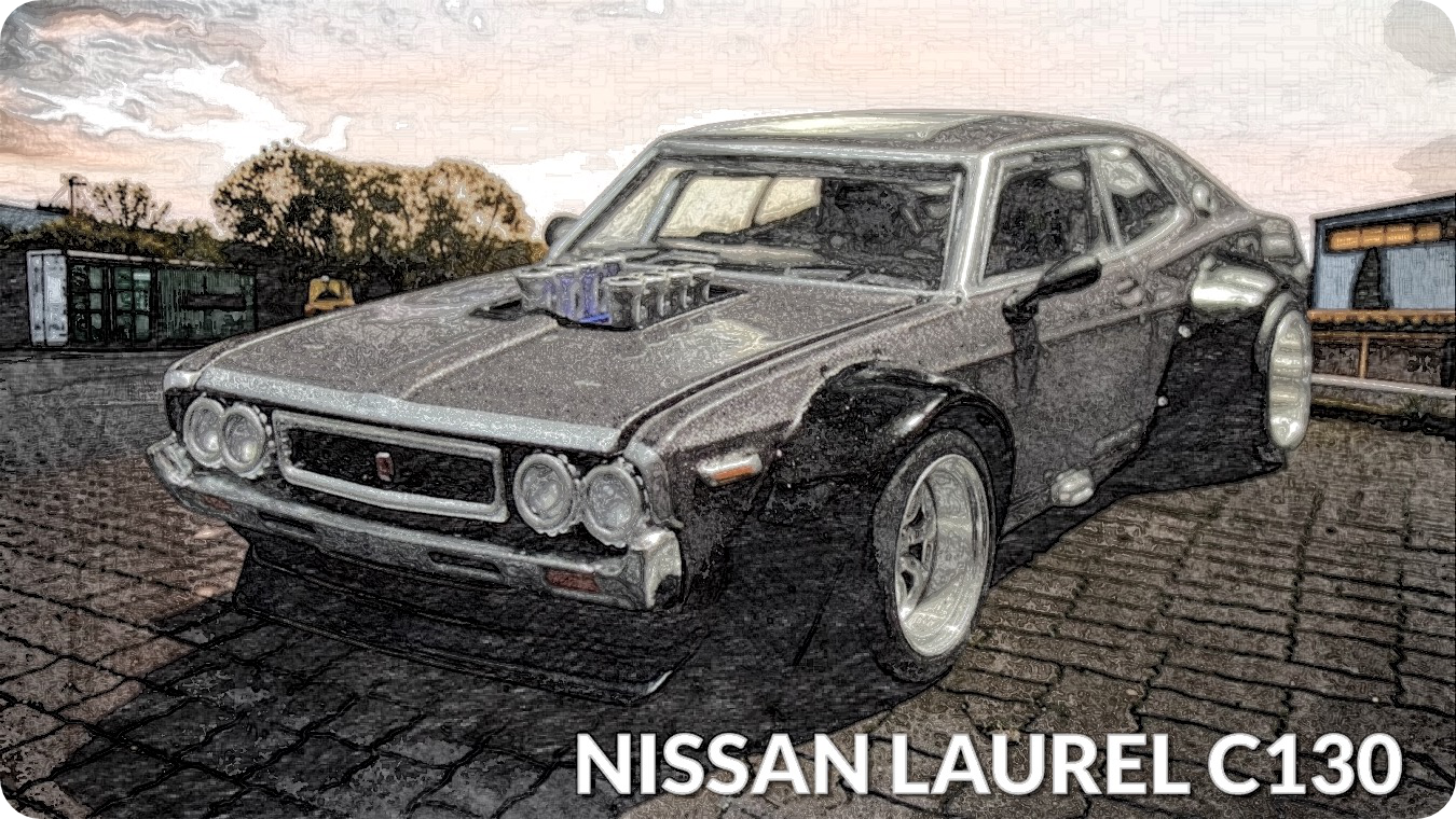 POP RACE NISSAN LAUREL C130 レビュー