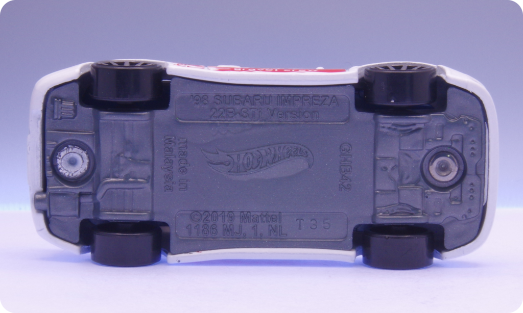 Hot Wheels '98 SUBARU IMPREZA 22B-STi VERSION レビュー