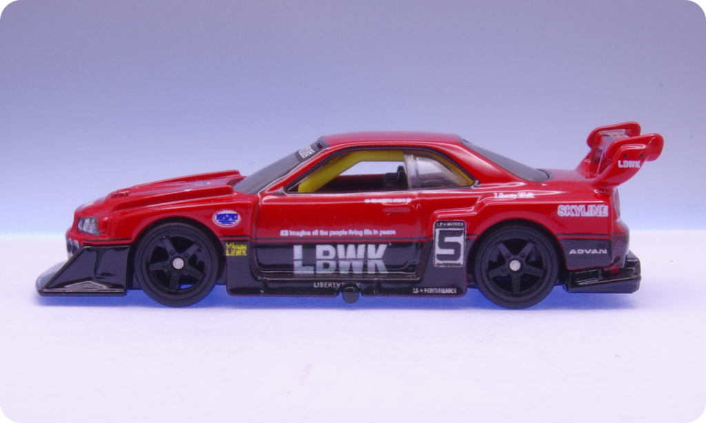 ホットウィール LB-ER34 スーパーシルエット スカイライン レビュー