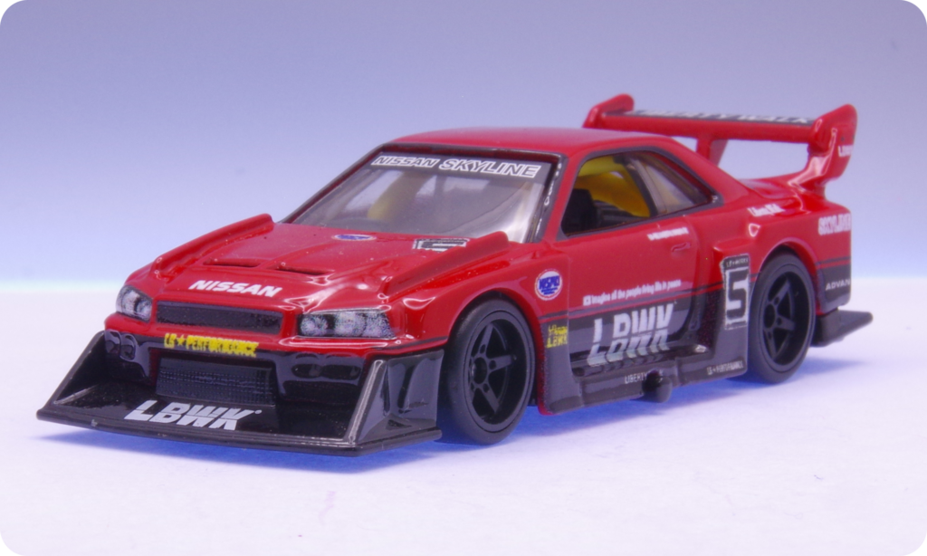 ホットウィール LB-ER34 スーパーシルエット スカイライン レビュー