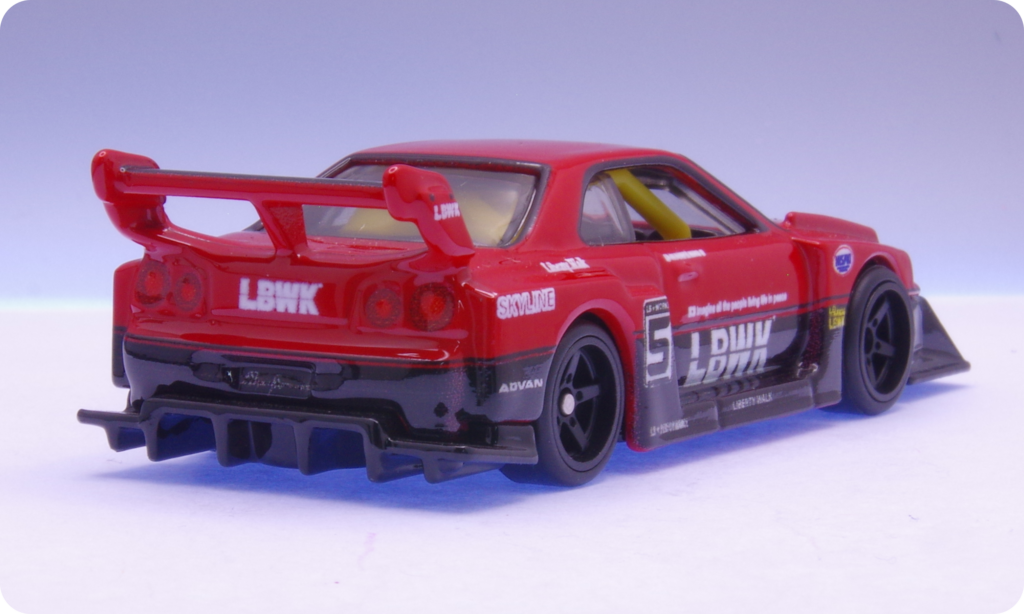 ホットウィール LB-ER34 スーパーシルエット スカイライン レビュー