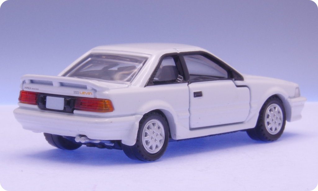 トミカプレミアム No.13 トヨタ カローラ レビン（AE92） レビュー リア 通常