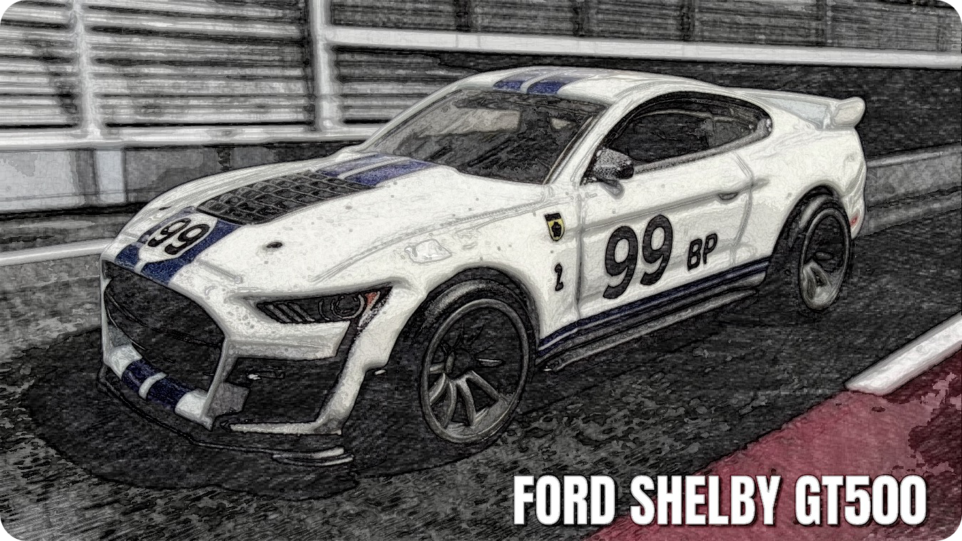 Hot Wheels '20 FORD SHELBY GT500 レビュー