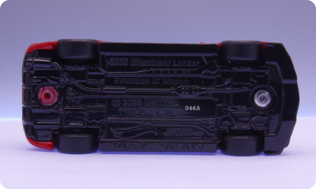 Hot Wheels 2005 MITSUBISHI LANCER EVOLUTION IX WAGON レビュー