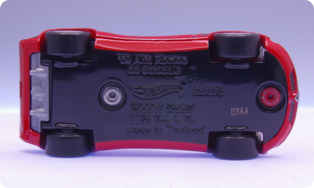 Hot Wheels '69 ALFA ROMEO 33 STRADALE レビュー