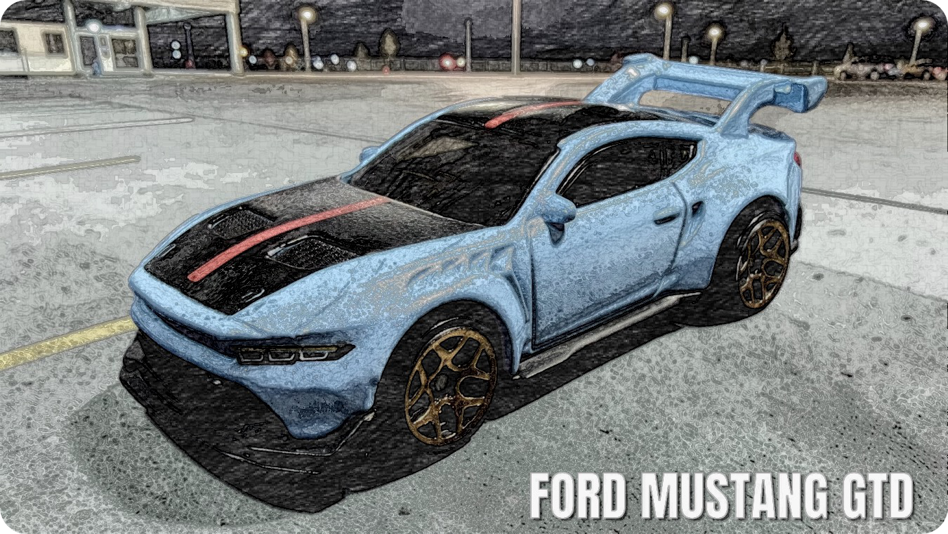 Hot Wheels FORD MUSTANG GTD レビュー