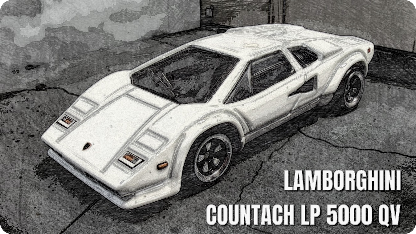 Hot Wheels LAMBORGHINI COUNTACH LP 5000 QV レビュー