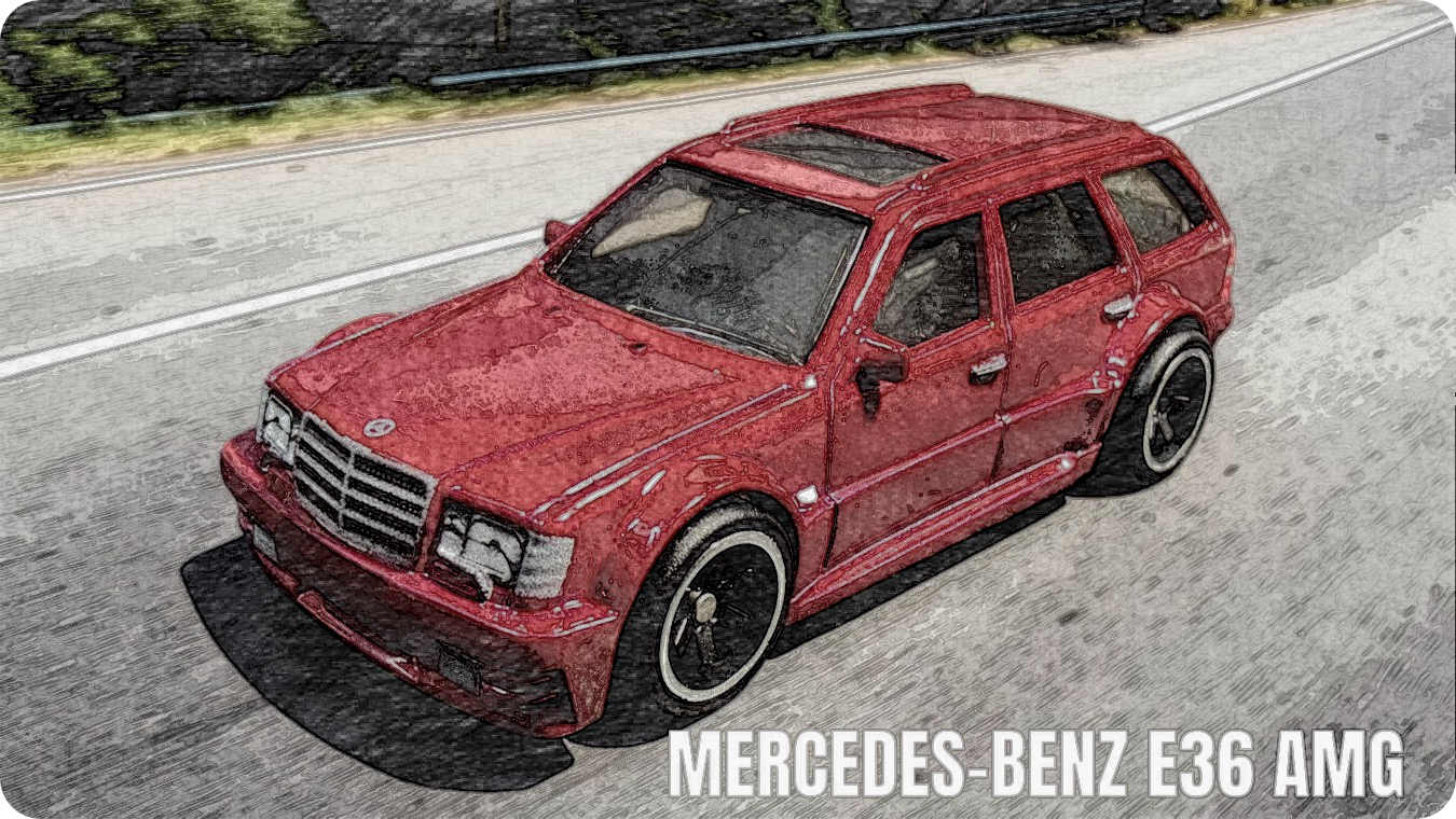 Hot Wheels MERCEDES-BENZ E 36 AMG レビュー