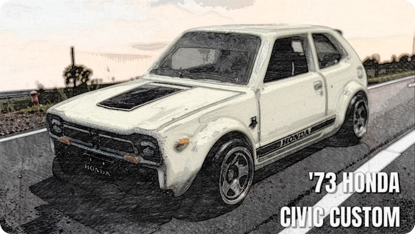 ホットウィール '73 ホンダ シビック カスタム レビュー